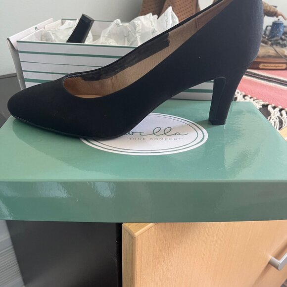 black heels size 8 - Picture 1 of 3